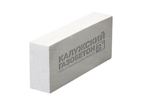 Газобетонные блоки Калужский D500 В3,5 625*250*125