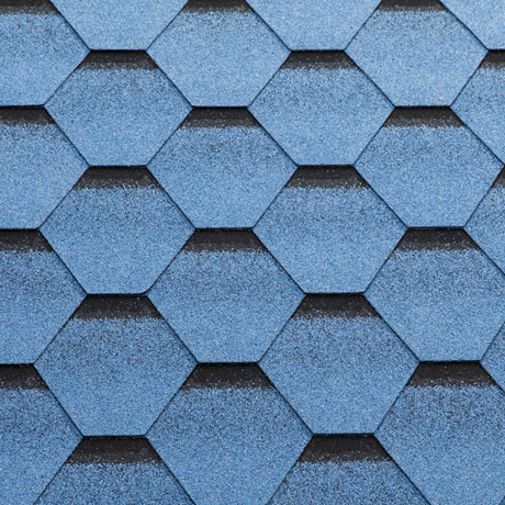 Однослойная гибкая черепица Katrilli синий катепал