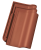 Керамическая черепица Nelskamp F 15, цвет Медно-красный Керамическая черепица Nelskamp F 15, цвет Медно-красный
