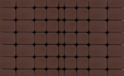 Плитка тротуарная BRAER Классико коричневый, 115*60 мм